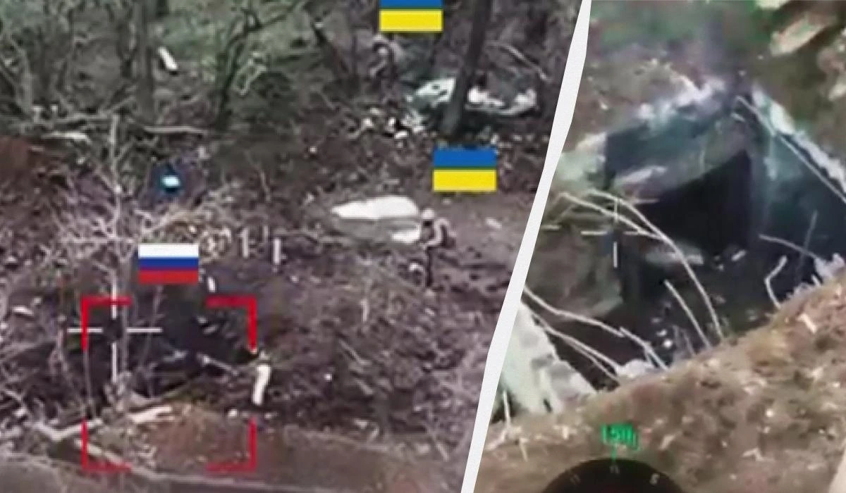 Розвідники "викурили" окупанта з укриття, яке він перетворив на підземну фортецю